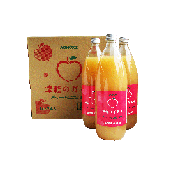 りんごジュース　津軽のかおり　180ml×6・1セット