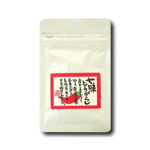 【島】七味とうがらし (袋)　15g・1袋