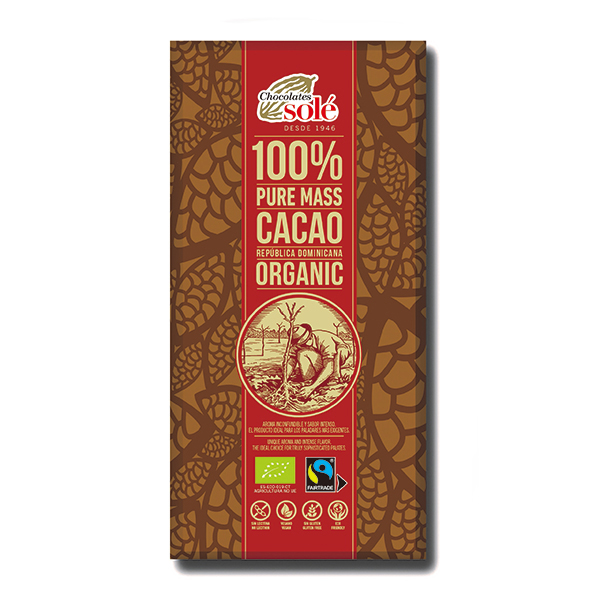 OGダークチョコレート　100％ 100g・1枚
