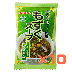 【10個】もずくスープ　3.8g×10・1袋