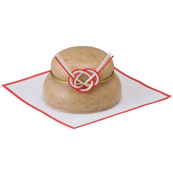 【ム】 100　有機米使用一体型お供え餅　小　玄米