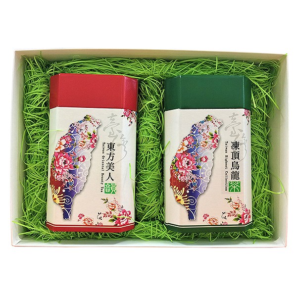 台湾茶セット　凍頂烏龍茶150g×1.東方美人茶75g×1・1箱