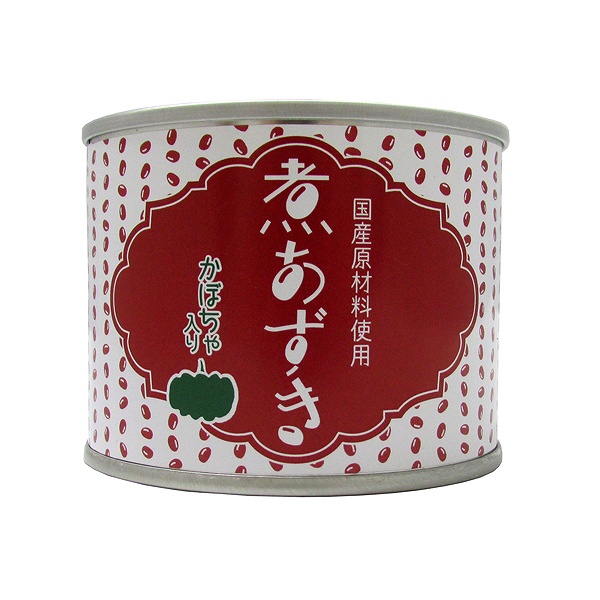 煮あずき(かぼちゃ入り)　240g・1缶