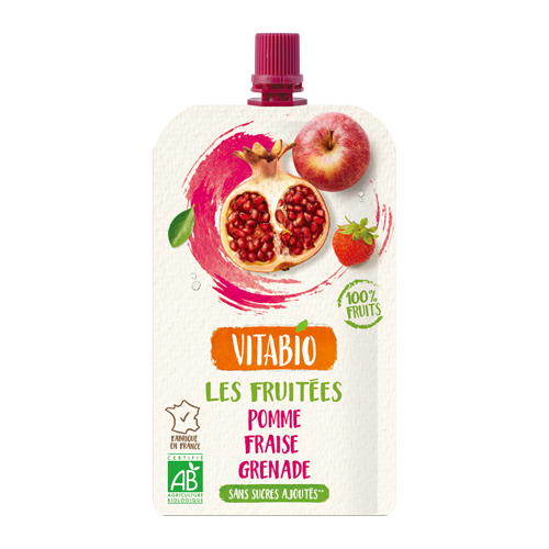Vitabio スーパーフルーツ アップル・ストロベリー・ザクロ　120g・1袋