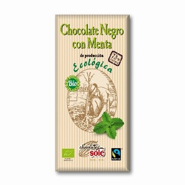 OGダークチョコレート　73% ペパーミント　100g・1枚