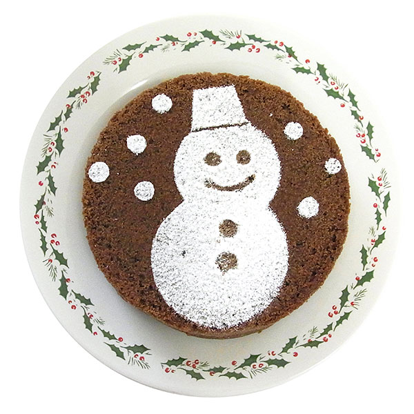 【クリスマス限定】キャロブのクリスマスケーキ　ケーキミックス180g、粉糖10g・1袋