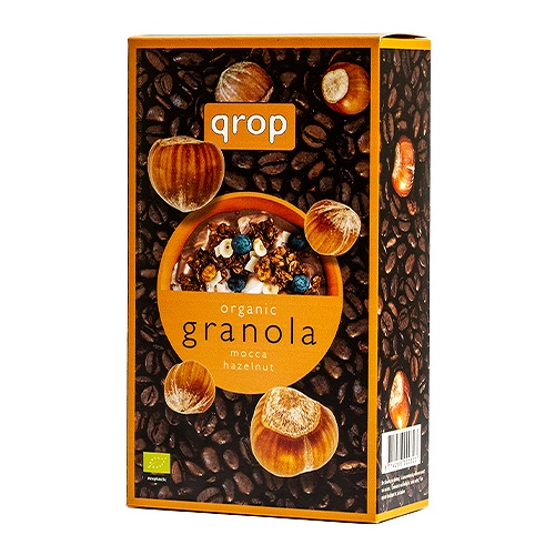 オーガニックグラノラ　コーヒー&ヘーゼルナッツ　400g・1袋