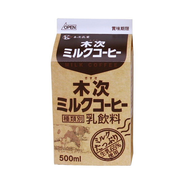 木次ミルクコーヒー　500ml・1本