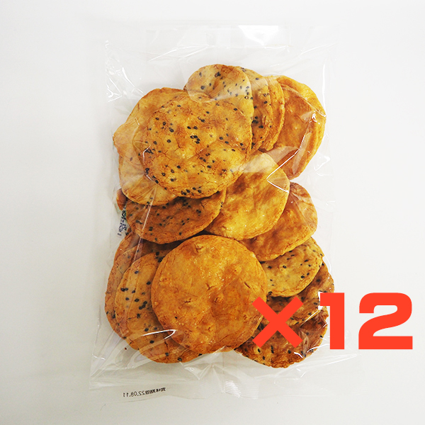【1c/s】無選別 ミックスせんべい(醤油味、ごま味)1袋・260g×12袋